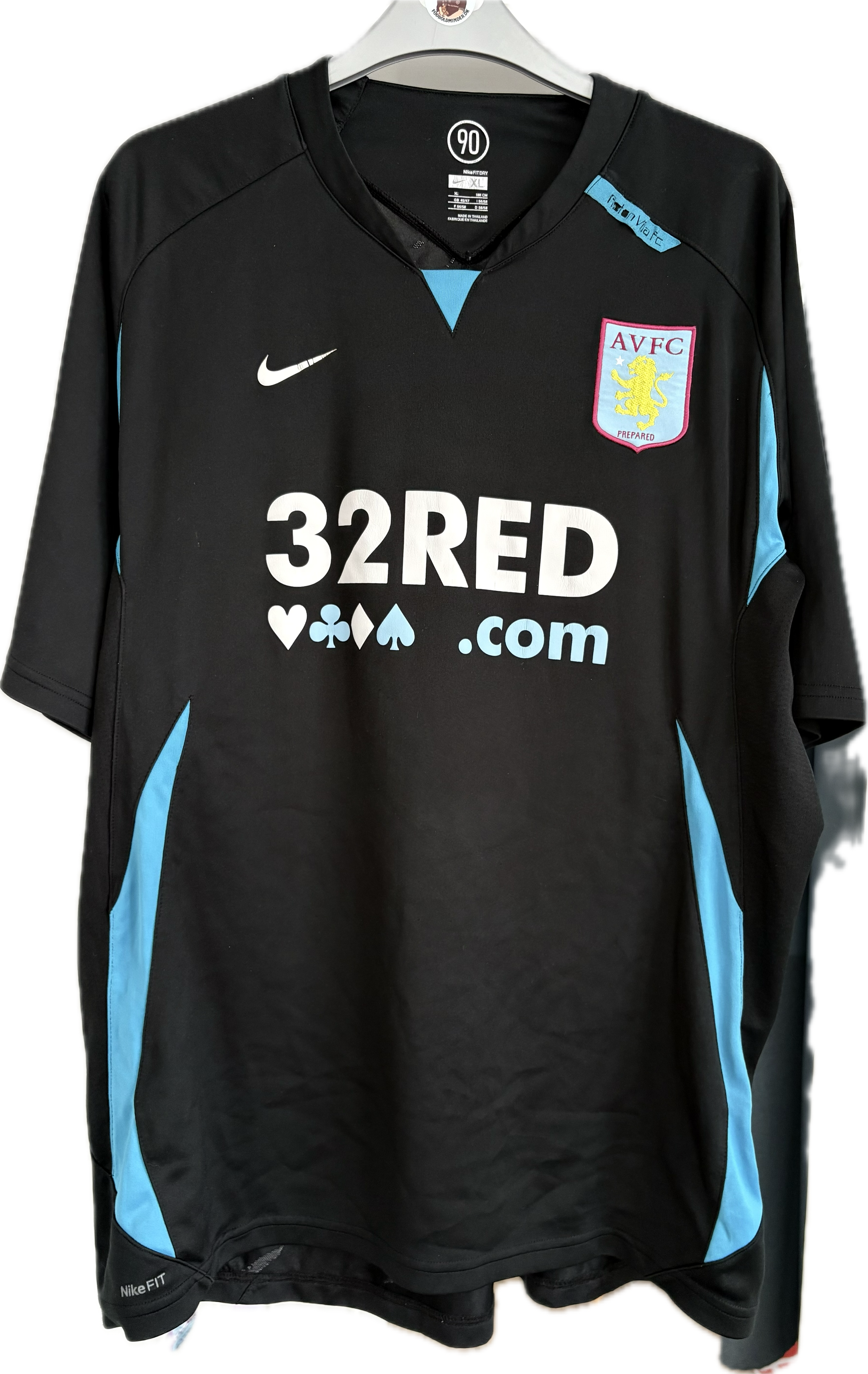 Aston Villa fodboldtrøje 2007