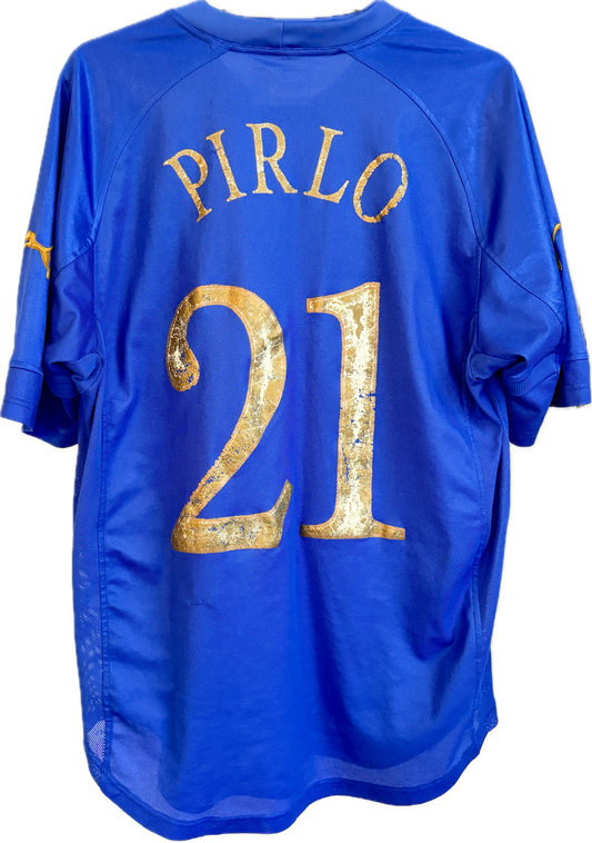 Italien fodboldtrøje med Pirlo