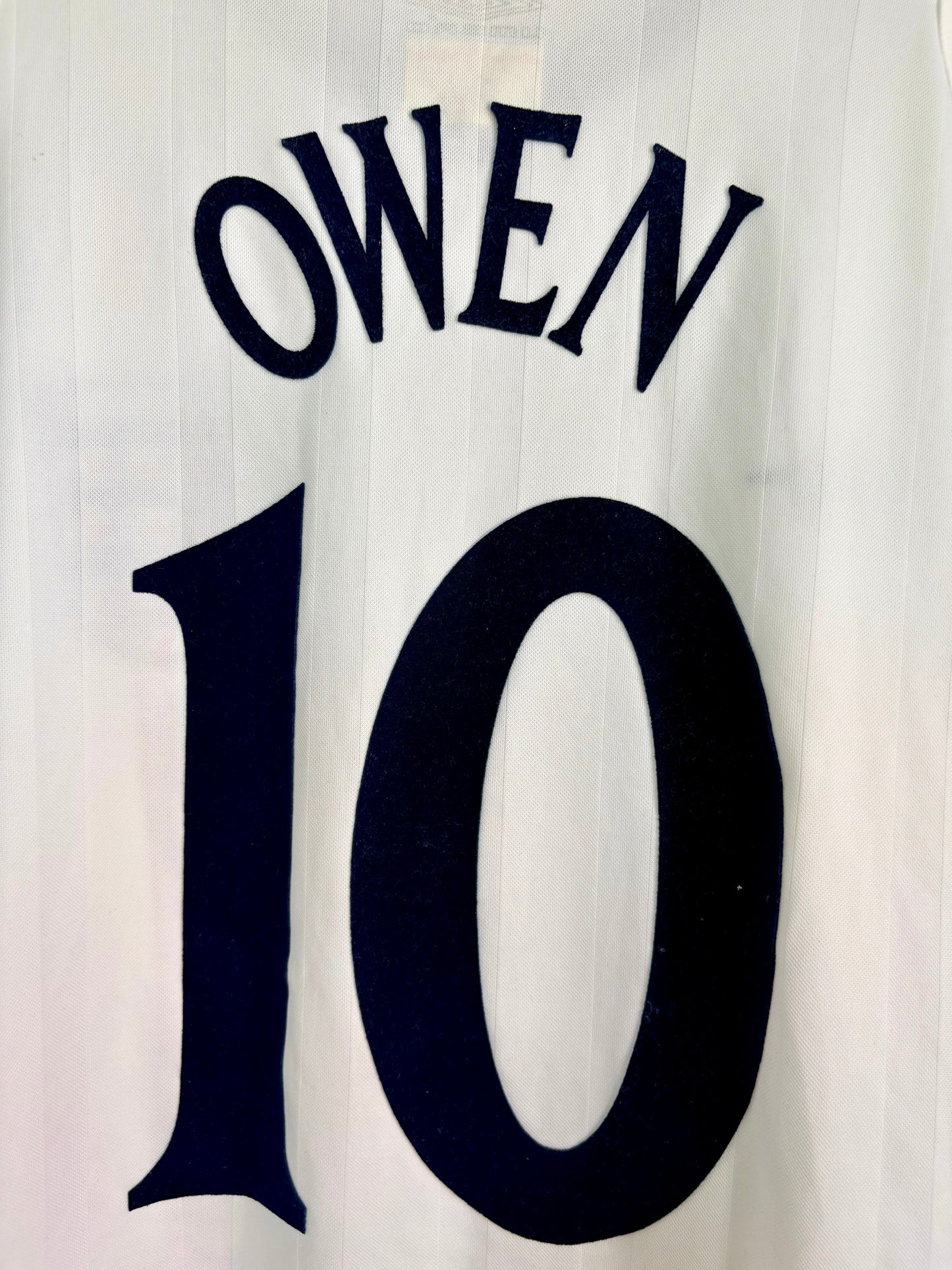 England fodboldtrøje 2001 med Owen