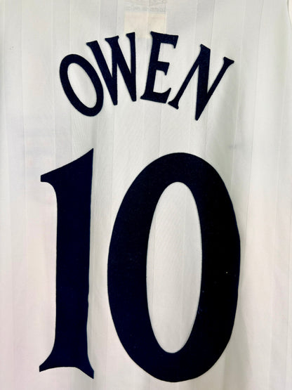 England fodboldtrøje 2001 med Owen