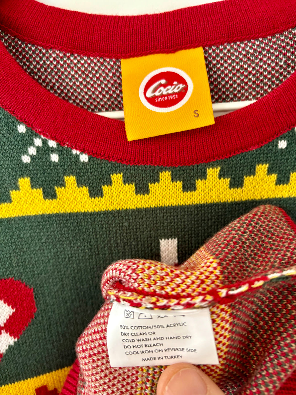 Cocio juletrøje i S