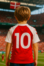 Danmark DBU fodboldtrøje 1984