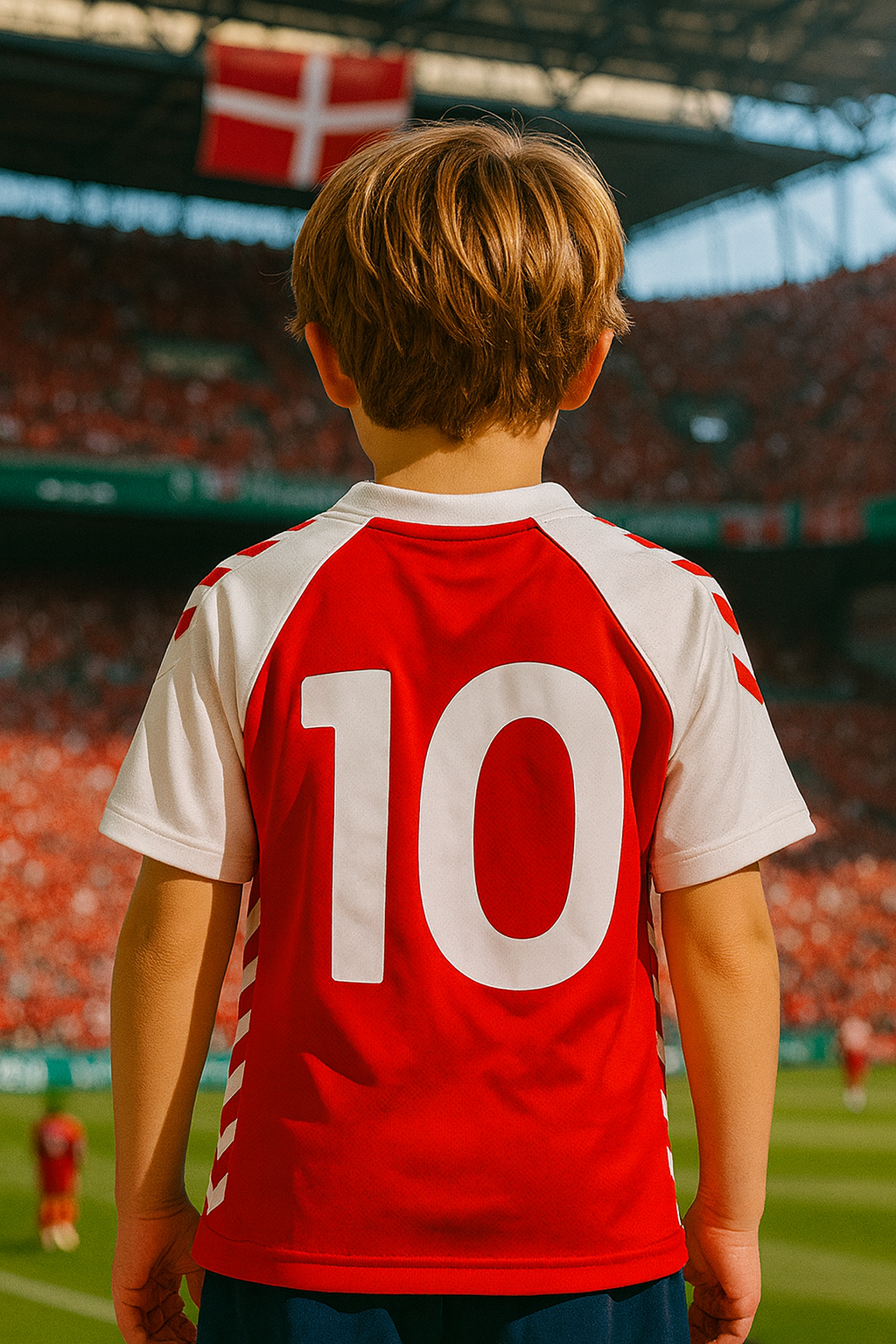 Danmark DBU fodboldtrøje 1984