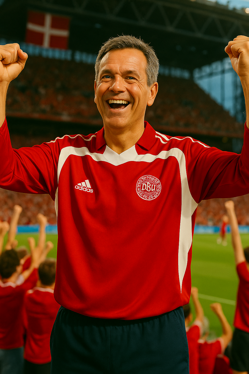 Danmark DBU fodboldtrøje 2004