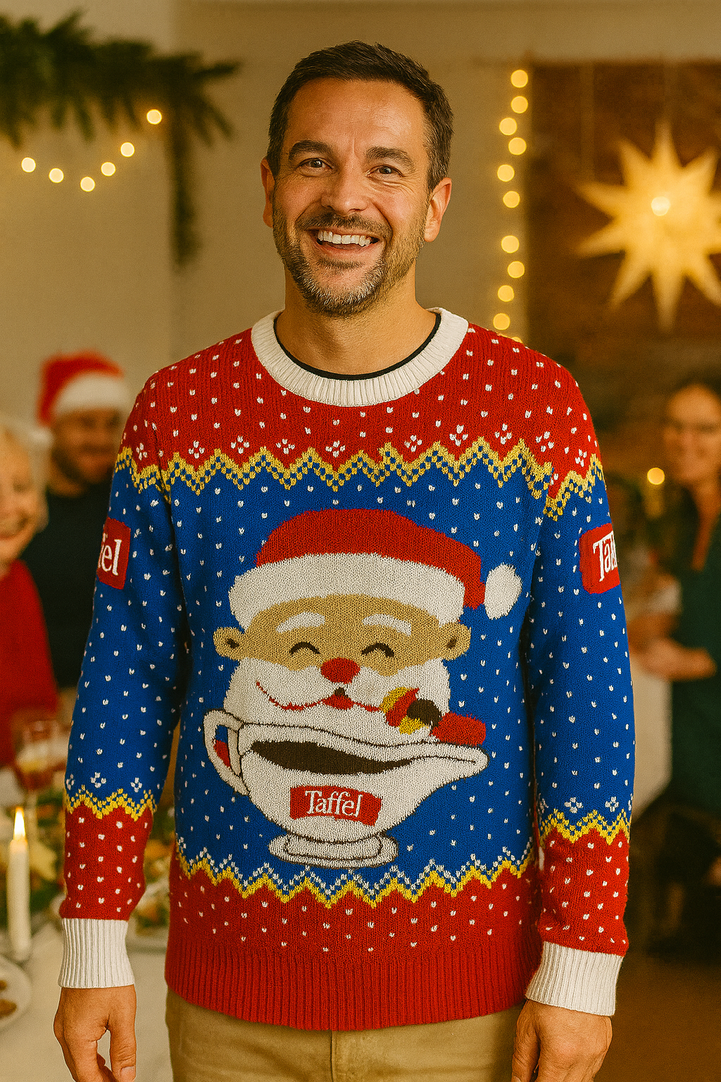 Taffel chips juletrøje