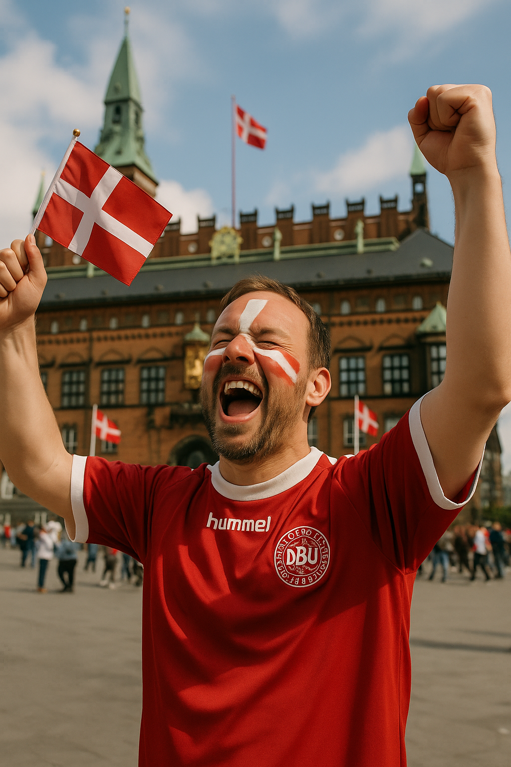 Danmark DBU fodboldtrøje 2002–04