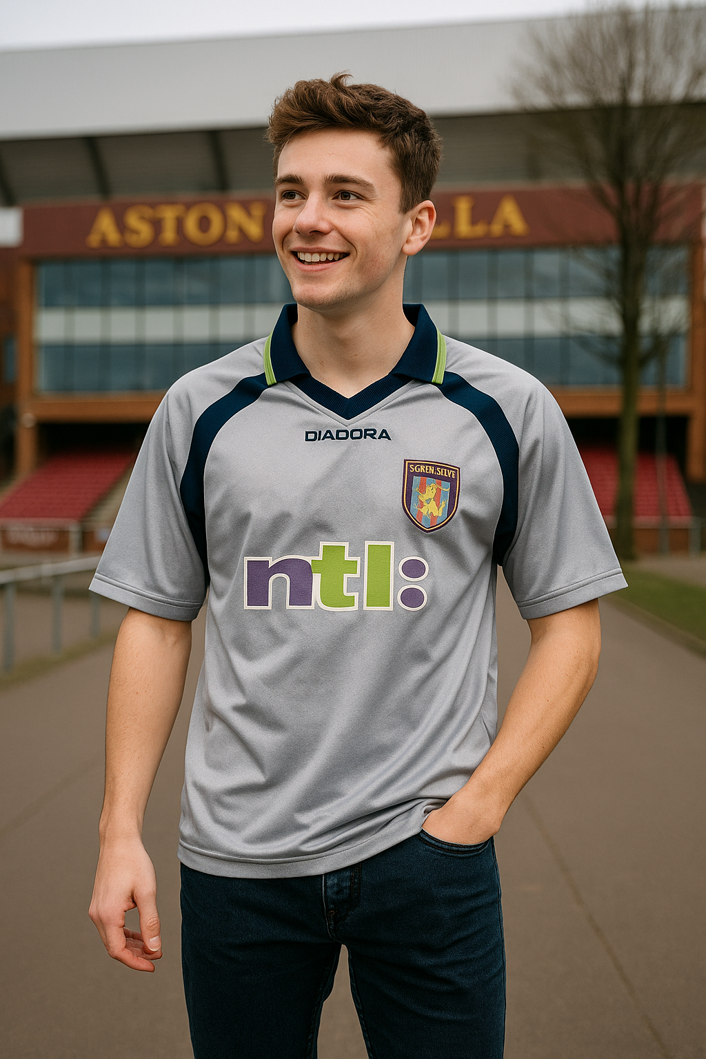 Aston Villa fodboldtrøje