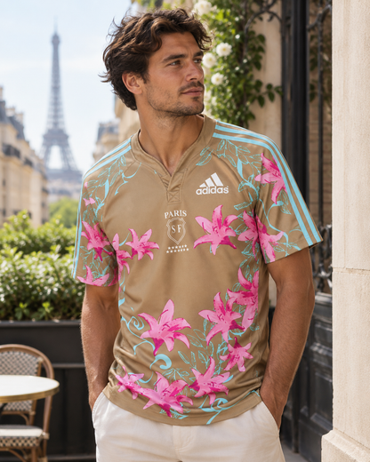 Stade Français Paris rugbytrøje / fodboldtrøje 2007-08