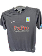 Aston Villa Signed Petrov football fodboldtrøje - Nike 2010 - 15 år / 170 cm