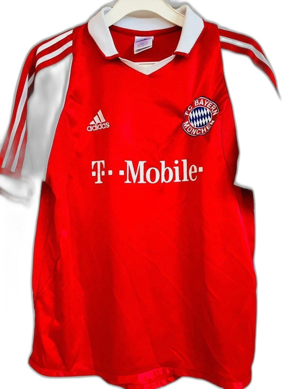 Bayern München fodboldtrøje med Ballack - 2003