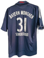 Bayern München fodboldtrøje med  Schweinsteiger - 2008