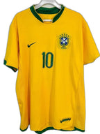 Brasilien fodboldtrøje med Ronaldinho - 2006