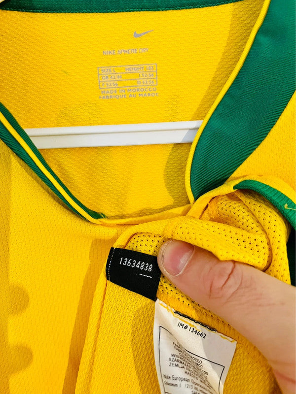 Brazil Ronaldinho fodboldtrøje - Nike 2006 - L