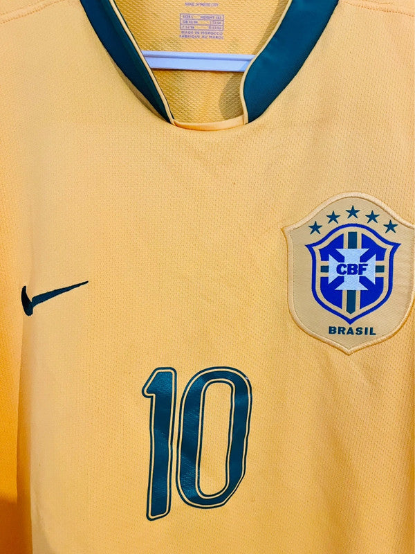 Brazil Ronaldinho fodboldtrøje - Nike 2006 - L
