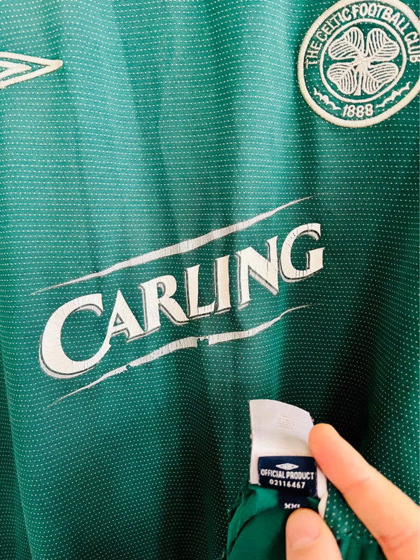 Celtic fodboldtrøje - Umbro 2004 - XXL