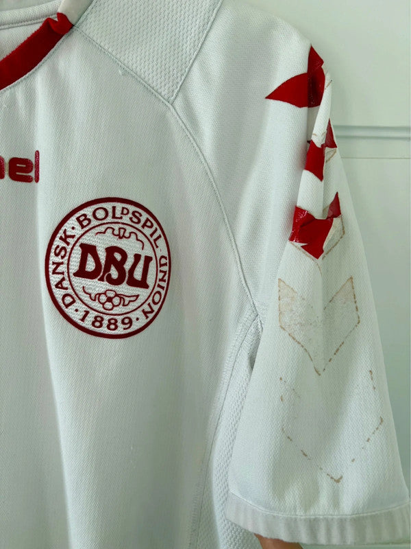 DBU Denmark 🇩🇰 fodboldtrøje - Hummel 2003 - L