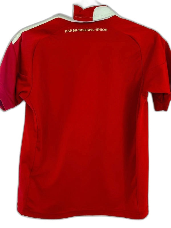 DBU Denmark football fodboldtrøje - Adidas 2010 - 10 år / 140 cm
