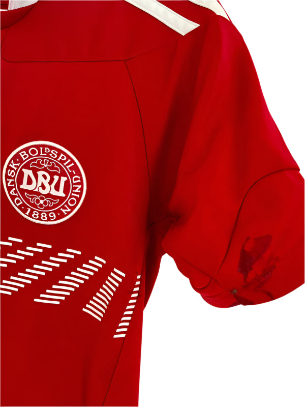 DBU Denmark football fodboldtrøje - Adidas 2010 - 10 år / 140 cm