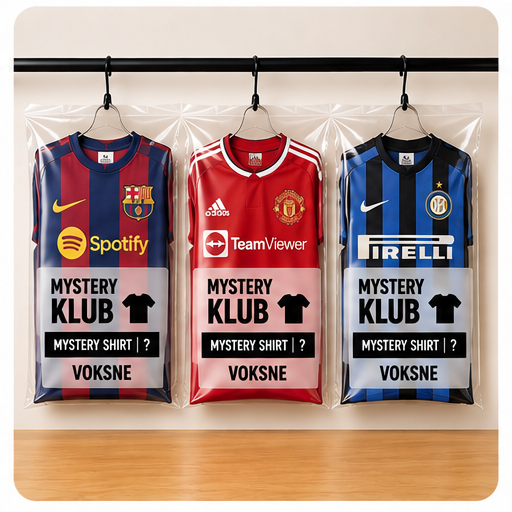 Mystery fodboldtrøje XS–XXL – klub