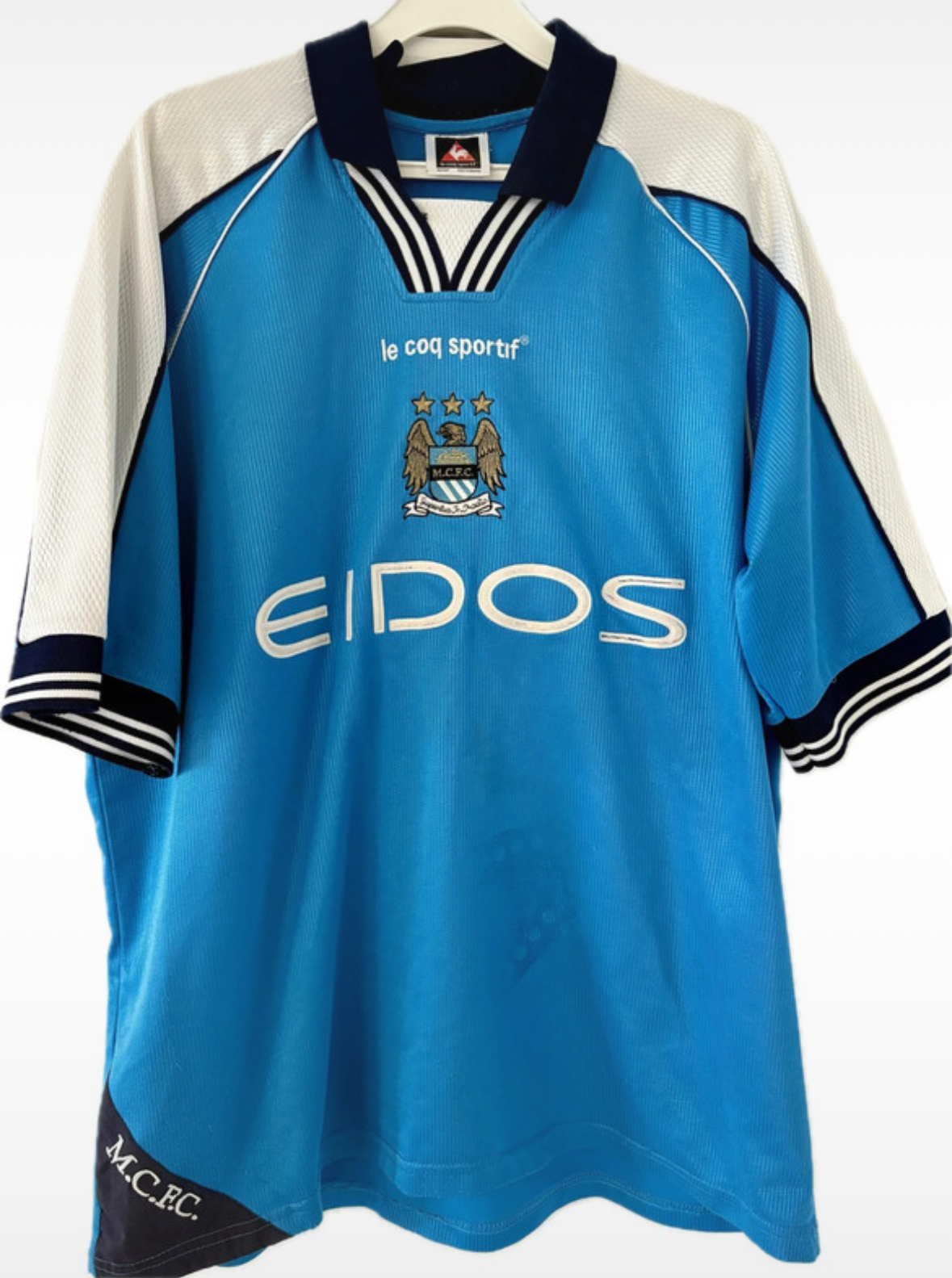 Manchester City fodboldtrøje 2001